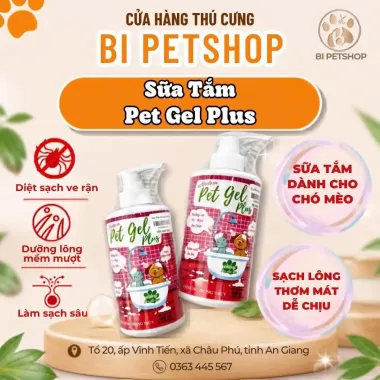 Sữa Tắm Pet Gel Plus