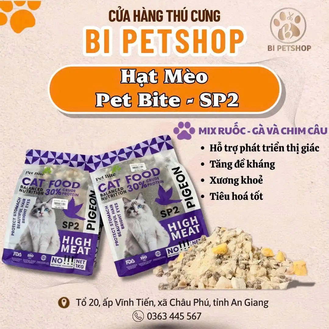 Hạt Mèo Pet Bite - SP2