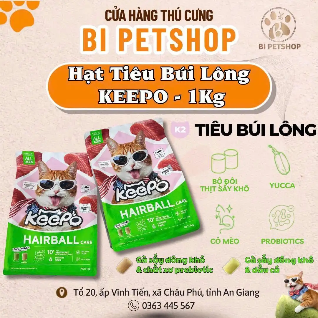 Hạt Tiêu Búi Lông KEEPO ~ 1 KG