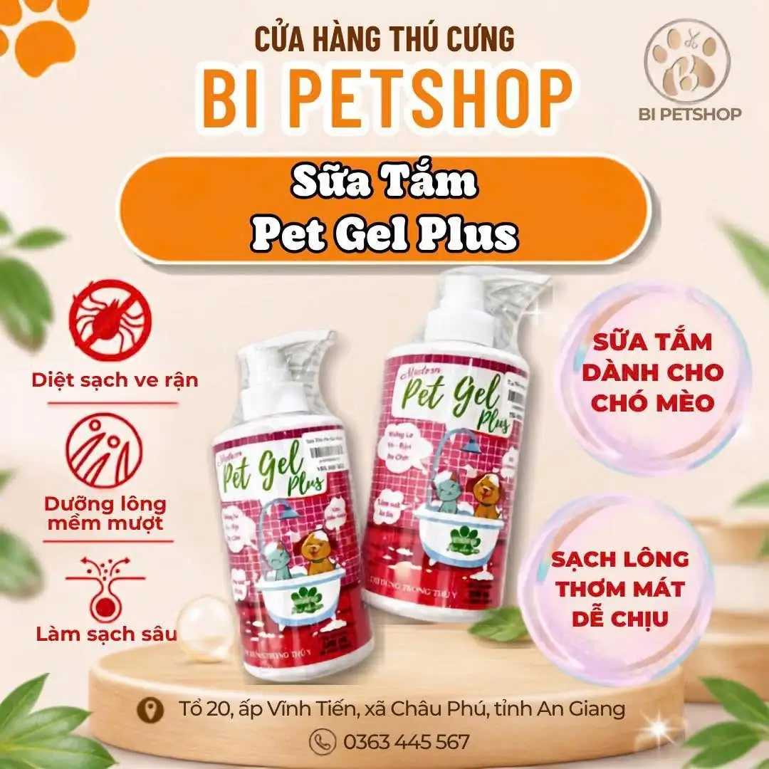 Sữa Tắm Pet Gel Plus